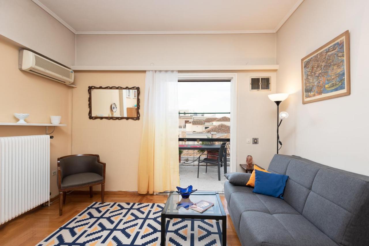 So Athens - Charming 1Bd Flat, Large Terrace, Acropolis View Lägenhet Exteriör bild