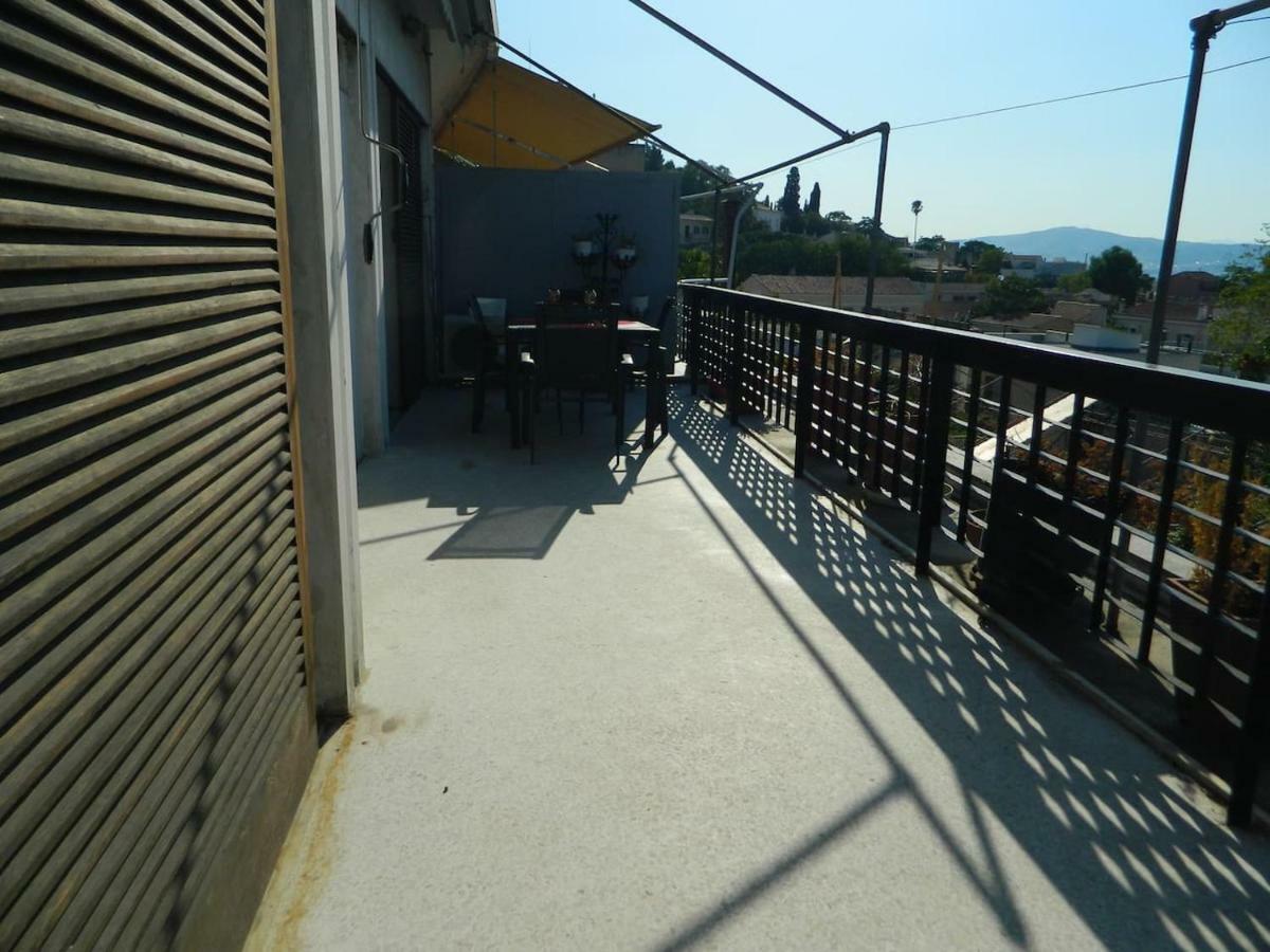 So Athens - Charming 1Bd Flat, Large Terrace, Acropolis View Lägenhet Exteriör bild
